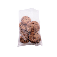 QIS Packaging Cellophane Bags, Standard Flat No Handle, 205 x 135mm, Clear 1,000 Pieces/Carton Pack