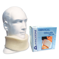 Livingstone Cervical Neck Collar, Large, Soft Foam, In Display Box, Each Each