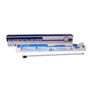 Livingstone All Silicone Foley Balloon Catheter 2-Way
