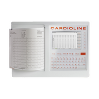 Cardioline ECG 200S with Glasgow Interpretation and PDF 3, Each