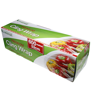 Universal Plastic Cling Wrap In Dispenser Pack