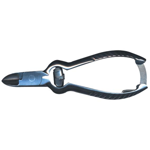 Livingstone Bone Cutter or Nail Clipper, 150mm, Concave Edge, Barrel Spring, with Spring and Lock, Box Joint, Stainless Steel, Each Each