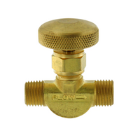 Oxygen Valve Connector, 1/4 NFT, M18 x 1 x 46 LG, Each (549317) Each