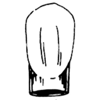 Caulk type crowns O1 loose Each