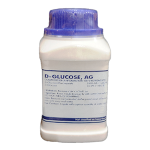 D-Glucose Anhydrous (Dextrose Anhydrous), Analytical Grade, 500g, Each (Not For Human Consumption ) Each