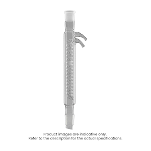 Monash Condenser, Coil Jacketed, Cone 34/35, Effective Length: 160mm, Borosilicate Glass, Each Each