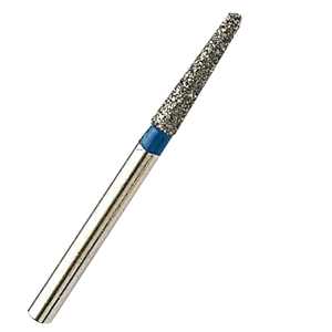 Livingstone Diamond Burs, Domed Fissure, ISO 141524 #10, Friction Grip, High Speed, Medium, Each