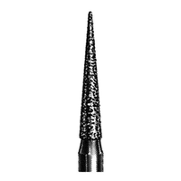 Livingstone Diamond Burs, Needle Point, ISO 165524 #14, Friction Grip Surgical 313, High Speed, Medium, Each