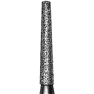 Mdt Diamond Burs, Long Flat Fissure, ISO 110534 #12, Friction Grip, Coarse, Each
