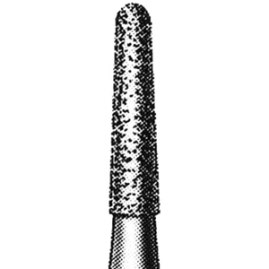 Mdt Diamond Burs, Conical Domed, ISO 197534 #18, Friction Grip, Coarse, Each