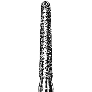 Mdt Diamond Burs, Conical, ISO 198534 #14, Friction Grip Surgical, Coarse, Each