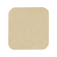 DuoDERM® Extra Thin CGF Dressing, Hydrocolloid Dressing, 5 x 10cm (2 x 4"), Square, Beige, 10/Box Box