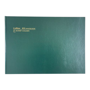 COLLINS 800 ANALYS.BOOK 27 MON.COL. EA Each