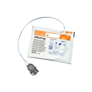 Mindray Multifunction Defibrillation Electrode Pads, Adult, Non Sterile, Single Use, Non Sterile, 1.2m Cable, Each Each