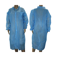 Livingstone Disposable Laboratory Gown/Dust Coat with Pocket