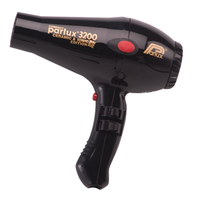 Parlux 3200 Ceramic and Ionic Compact Hair Dryer, Black, Each Each