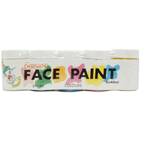 Face Paint, Standard Colours, 5/Pack Pack
