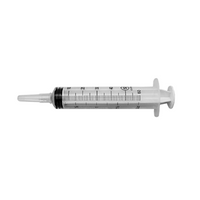 Livingstone Syringe, 50ml, Catheter Tip with Cap, Latex Free, Hypoallergenic, Sterile, 60/Box Box