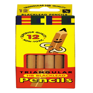 Educational Colours Jumbo Triangualr Hb Pencils 12/Box Box
