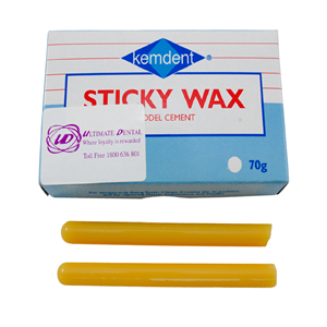 Kemdent Sticky/utility Wax 70g /box Each