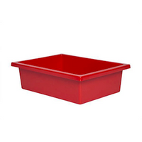 TCI Tote Tray, 12L,398(L) x 274(W) x 150(H) mm, Polypropylene, Red, Each Carton