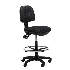 CHAIR DRAFTMEN ERGO MEDIUM BACK BLK EACH Each