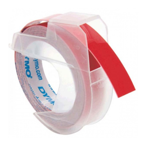 EMBOSSING TAPE DYMO 9MMX3M RED Each