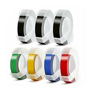 TAPEWRITER TAPE DYMO 9MMX2M FLURO YLW EA Each