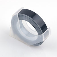 TAPEWRITER TAPE DYMO 9MM X 3M BLACK EACH Each