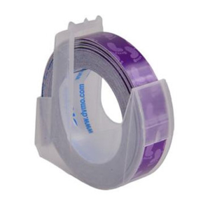 TAPEWRITER TAPE DYMO 9MM X 3M PURPLE EACH Each