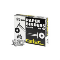 PAPER BINDERS PREMIER 644 25MM200/PK Pack