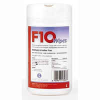 F10 Wipes, 100/tub Each