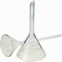 Paul Marienfeld Filter Funnel, with Long Stem, 50mm, Glass, European, Each Each