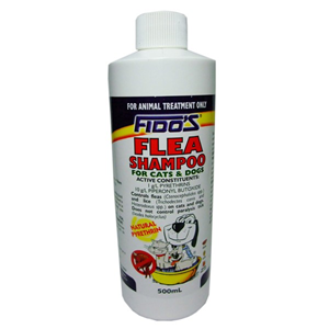 Fido's Flea Shampoo for Cats & Dogs 500 milliliters Each Each