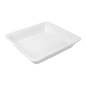 Gastronorm Food Pan, 1/1 Size, 65mm, Porcelain, White, Each Each