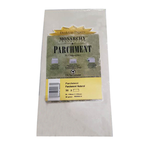 Geographics Natural Parchment Envelop, 110 x 220mm, 50/Pack Pack