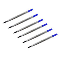 PEN REFILLS PARKER ROLLERBALL MED. BLUE 0.7MM EACH Each