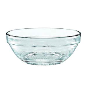 Duralex Glass Bowl for Ampoules, 9cm, Clear, Each Each