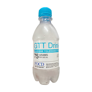 Glucose Tolerance Test Drink, 300ml, 75g Concentrations, Clear, 24/Carton Carton