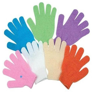 SOFEEL EXFOLIATING GLOVES BLUE 2/PACK(PAIR) Pair