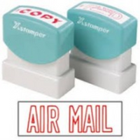 XSTAMPER 1011 AIRMAIL RED EACH Each