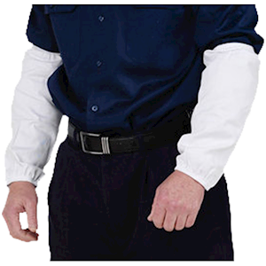 Guardian Safety Cotton Sleeves, 45cm, Lightweight, Elastic Ends, White, 1 Pair (MOQ 10 Pairs) Pair