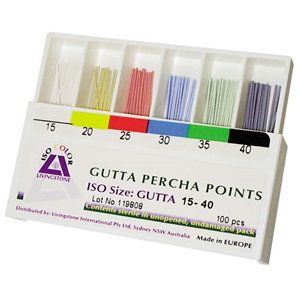 Livingstone IsoColour Gutta Percha Points