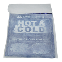 Livingstone Hot and Cold Pack Cover for HCP250X250N, 25 x 25cm, 100/Bag, 1,000/Carton Carton