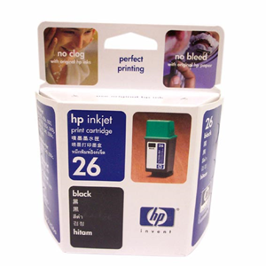 HP Inkjet 400/500/500C/520/540/550C/560C/5200, Black, Each Each