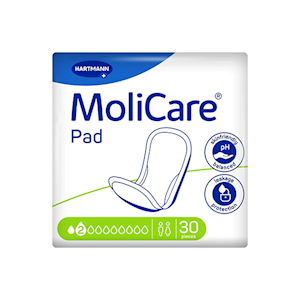 Hartmann Molicare Incontinence Pad, Unisex, 2 Drops, 30 Pieces/Pack