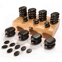 Sofeel Hot Stones, Non-Porous, Smooth Texture, 36 Pieces/Set Each