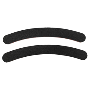 Sofeel Black Nail Grinder, 100/100 Grit, Red Core, Boomerang, 1.9 x 17.8cm, Each Each