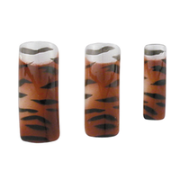 Hawley Tips Air Brushed Tiger Tiger Design - 70/pk Pack