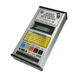 Geiger Counter, Digital LCD, Time/Rate, Without Tube, Bat/Ppk, Each Each